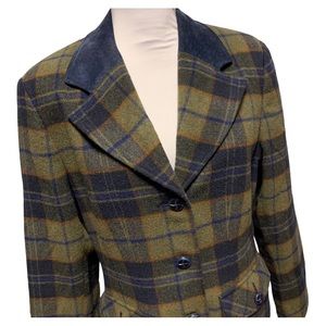 JL Colebrook Vintage Navy/Olive Blazer